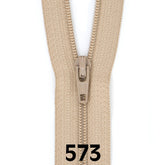 Rits 40 cm | YKK spiraal 3 | 573 donker beige Rits RITS - YKK - 3 - 40CM - 573 - DONKER BEIGE